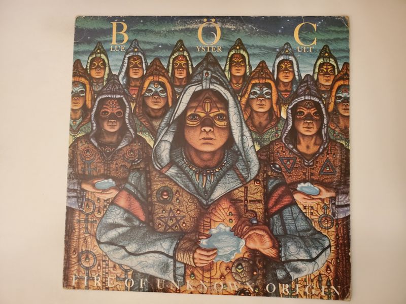 Blue ?yster Cult Fire of Unknown Origin vinyl record
